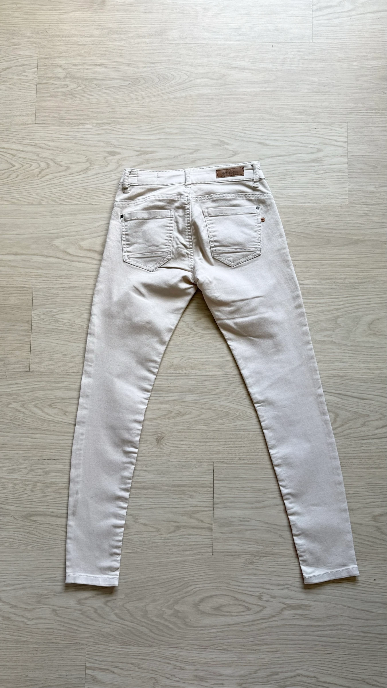 Calça slim skinny bege Bonobo tamanho 34 XS – photo 11